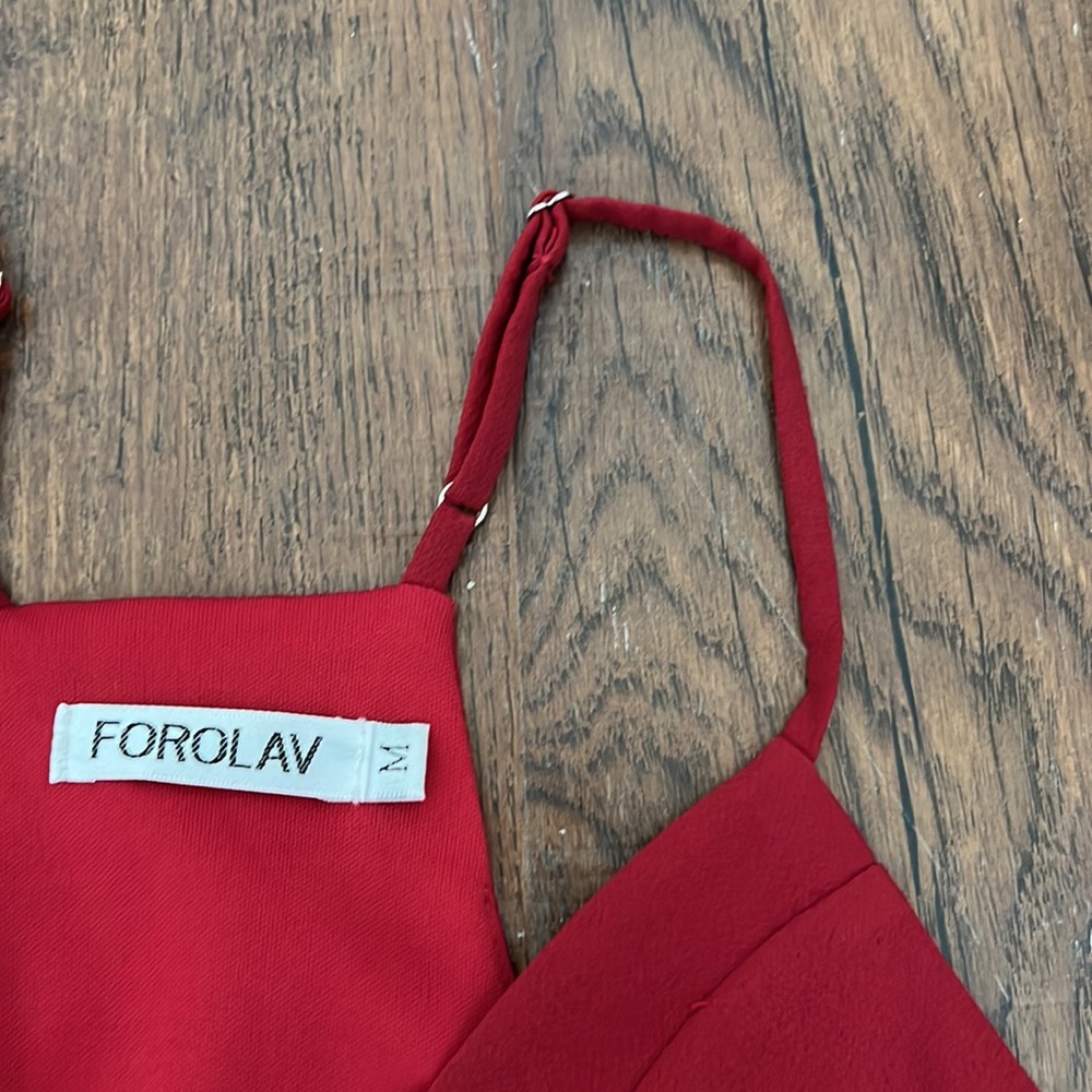 Red Racerback tank top - Picture 4 of 7